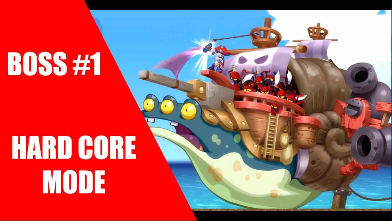 Shantae: Half-Genie Hero - Tinkerslug Boss Battle [Hard Core Mode]