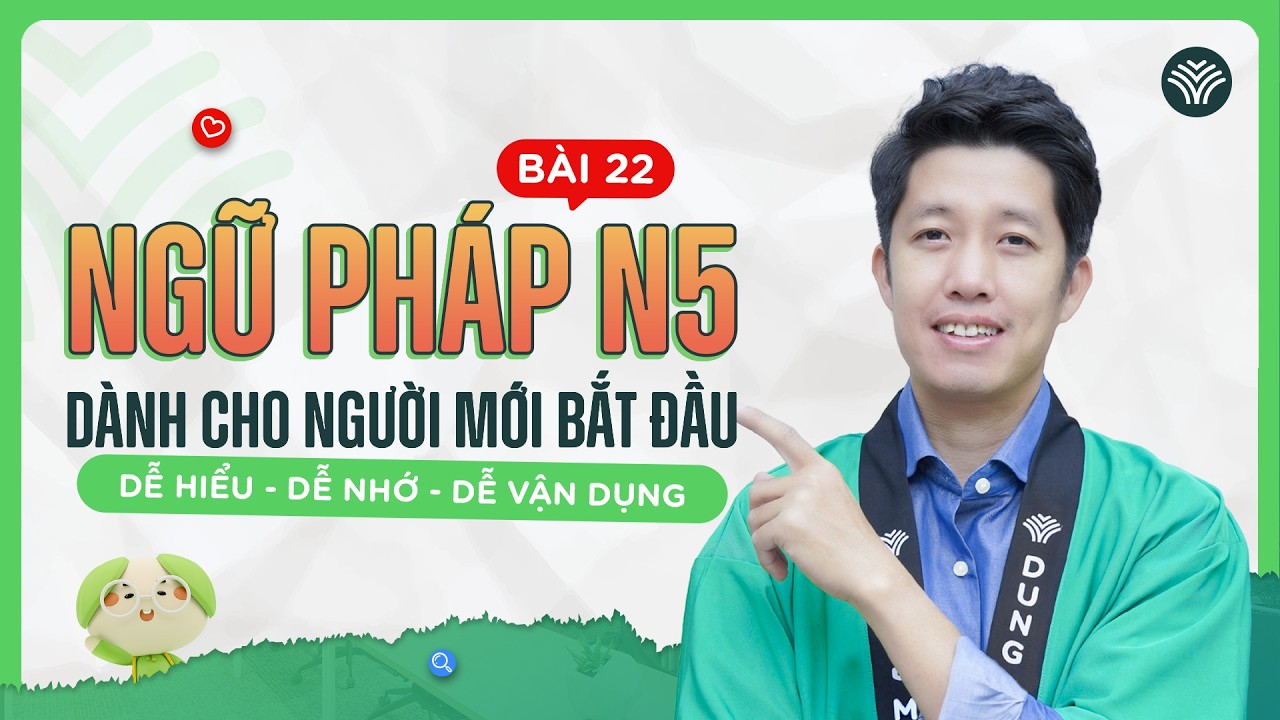 Học tiếng Nhật online - Ngữ pháp N5 bài 22: Đây là món ăn vợ nấu (Học tiếng Nhật cơ bản)
