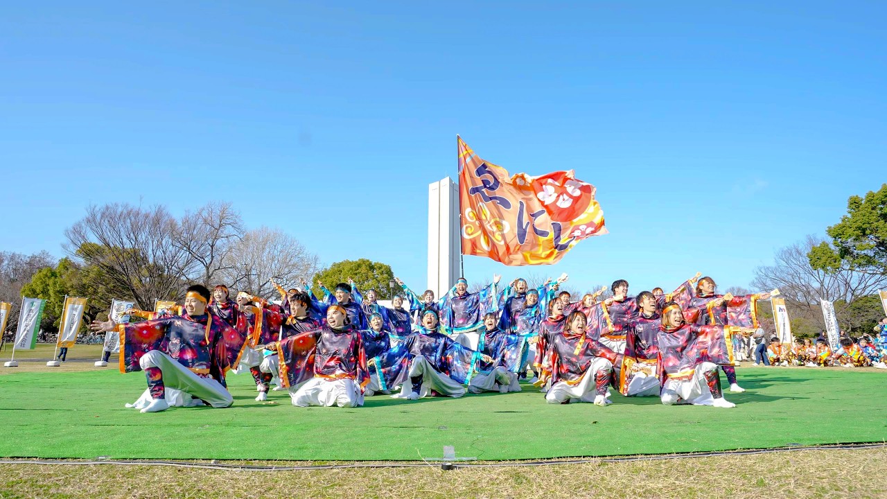 [4K] ゑにし　堺よさこいかえる祭り 2026 大仙公園会場 (前方)