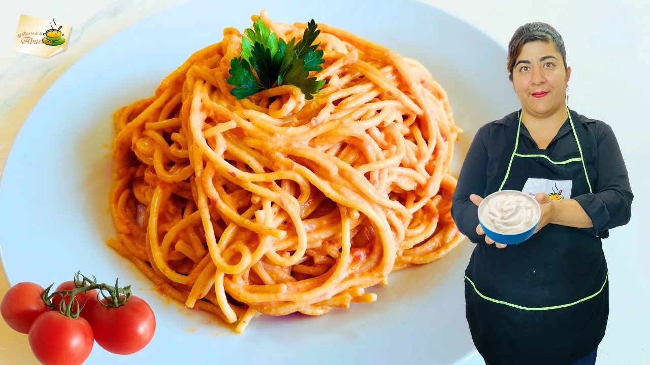 Como Hacer el espaguetti más CREMOSO que hayas probado!