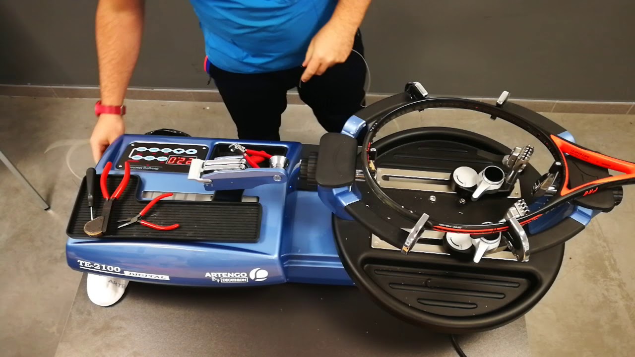 Tutorial encordado a 4 nudos en raquetas de tenis