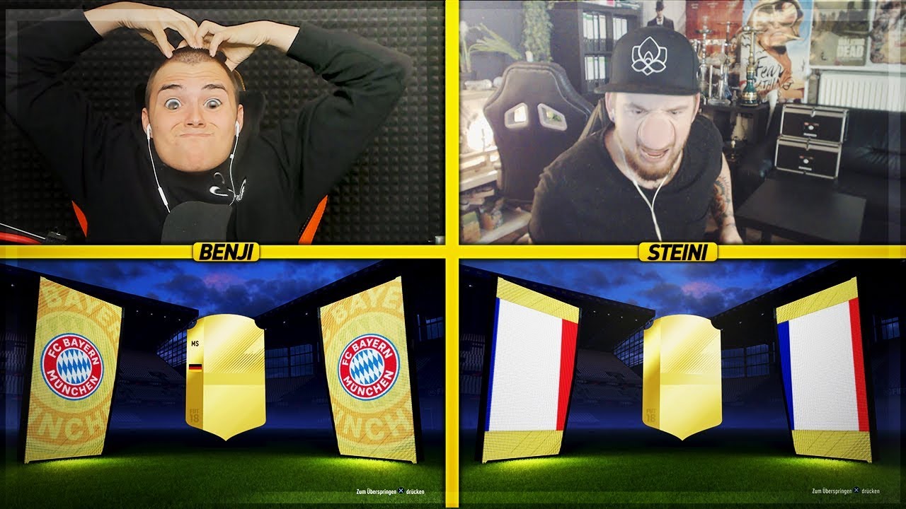 FIFA 18: DAS PACKLUCK BLEIBT! PACK BATTLE VS STEINI