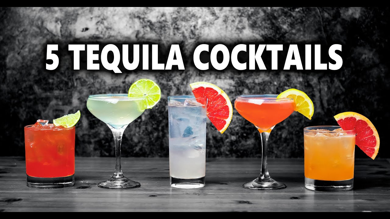 5 простых коктейлей с текилой | Booze On The Rocks