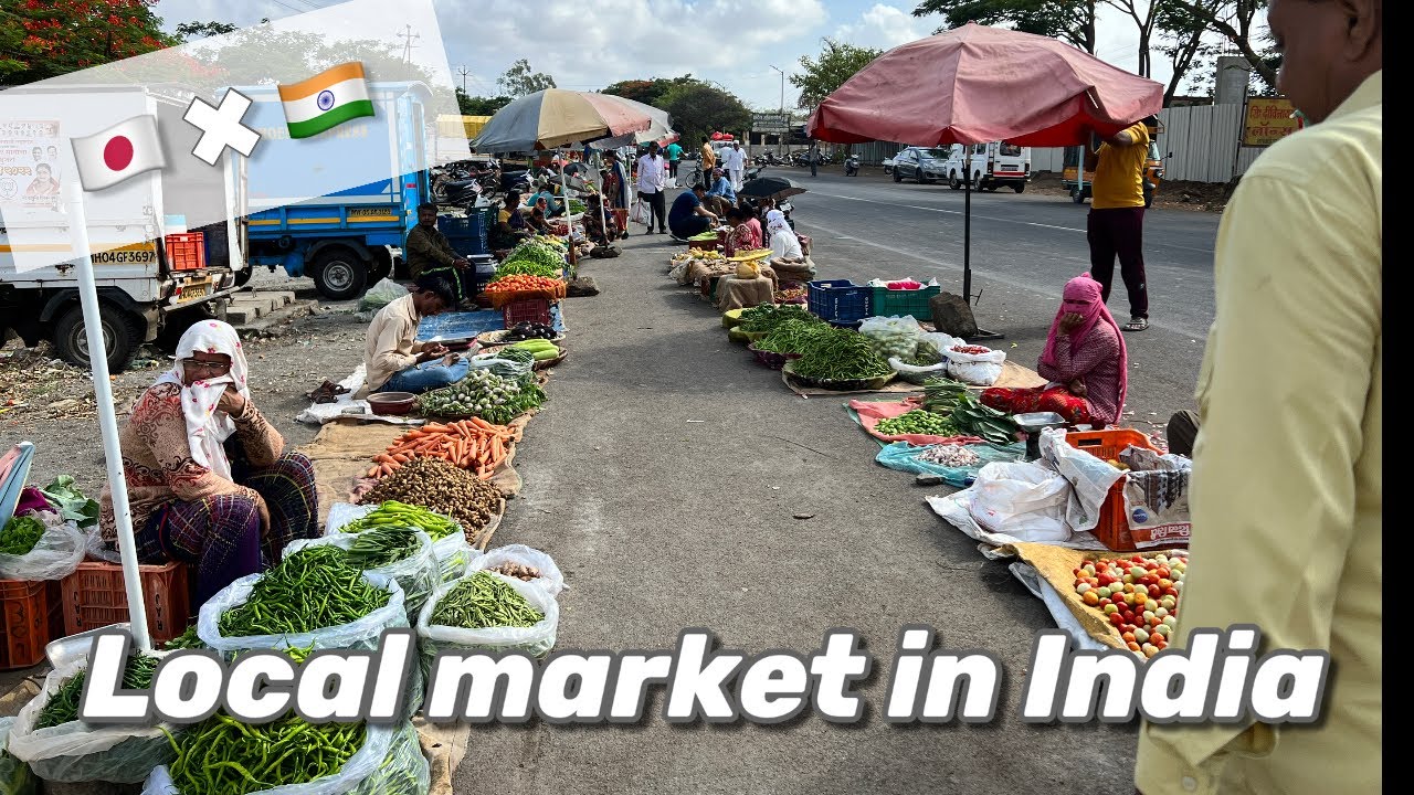 🇯🇵✖︎🇮🇳/ A Japanese with Indian Mother-in-law /Various fresh veges in Nashik 【字幕あり】