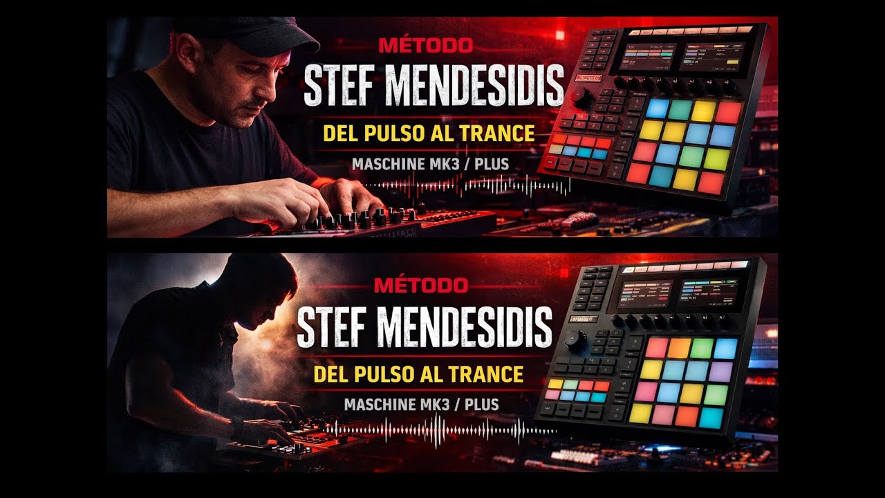 MÉTODO STEF MENDESIDIS   DEL PULSO AL TRANCE — MASCHINE MK3 GOICIA