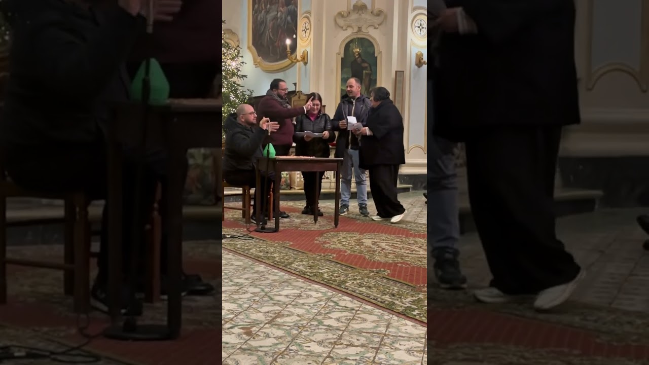 Tombolata in chiesa, parrocchia SS Salvatore Passiano Cava de tirreni. 