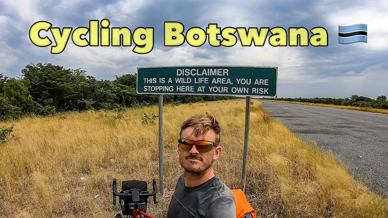 Sweden - South Africa on Bicycle | Ep 23 -  Kasane 🇧🇼 - Gweta  🇧🇼