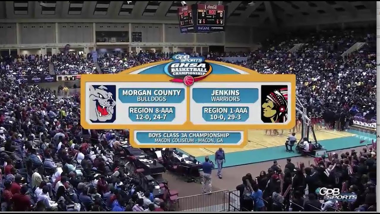 2015 3A Boys Basketball State Championship: Morgan Co. vs. Jenkins