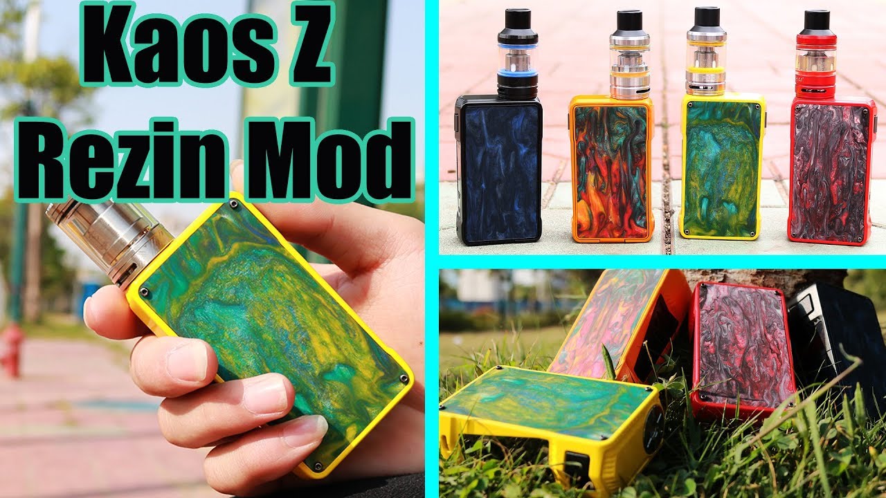 Kaos Z Rezin 200w Mod | Limited Edition |  Perfect combi of Resin&LED&Color screen | Elegomall.com