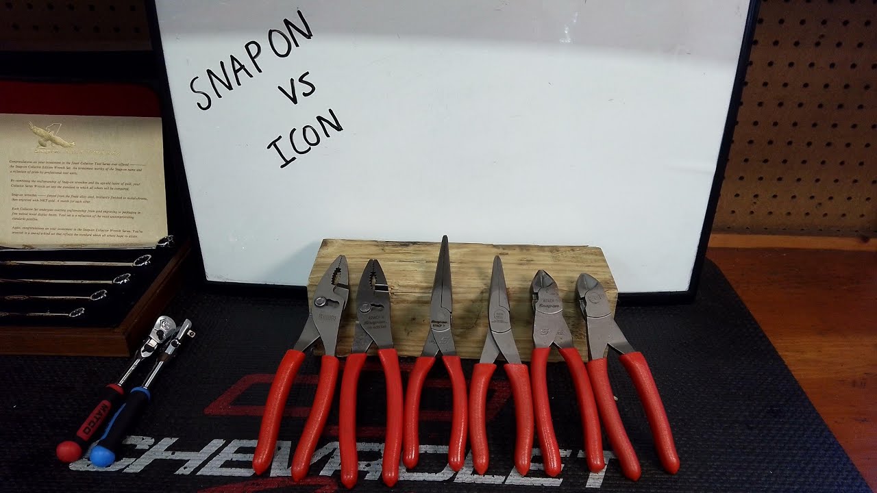 Плоскогубцы Snap-on или Icon? Какой марки я использую чаще всего? 🧐