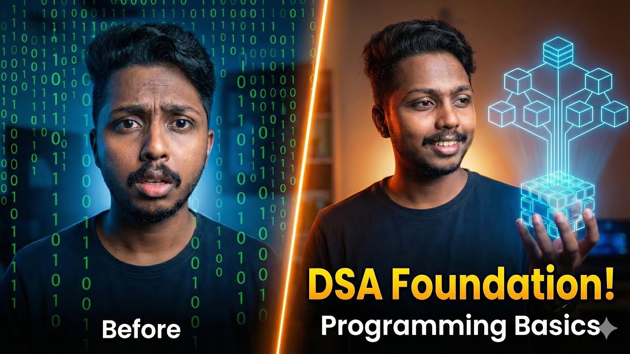 Programming Basics for DSA in 1 video | okka video lo Programming Basics! | Vishal Codes