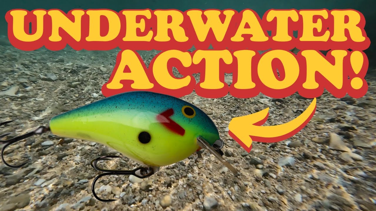 Underwater Crankbait Showdown: Testing VINTAGE Big-O Style Squarebills for the Best Action!