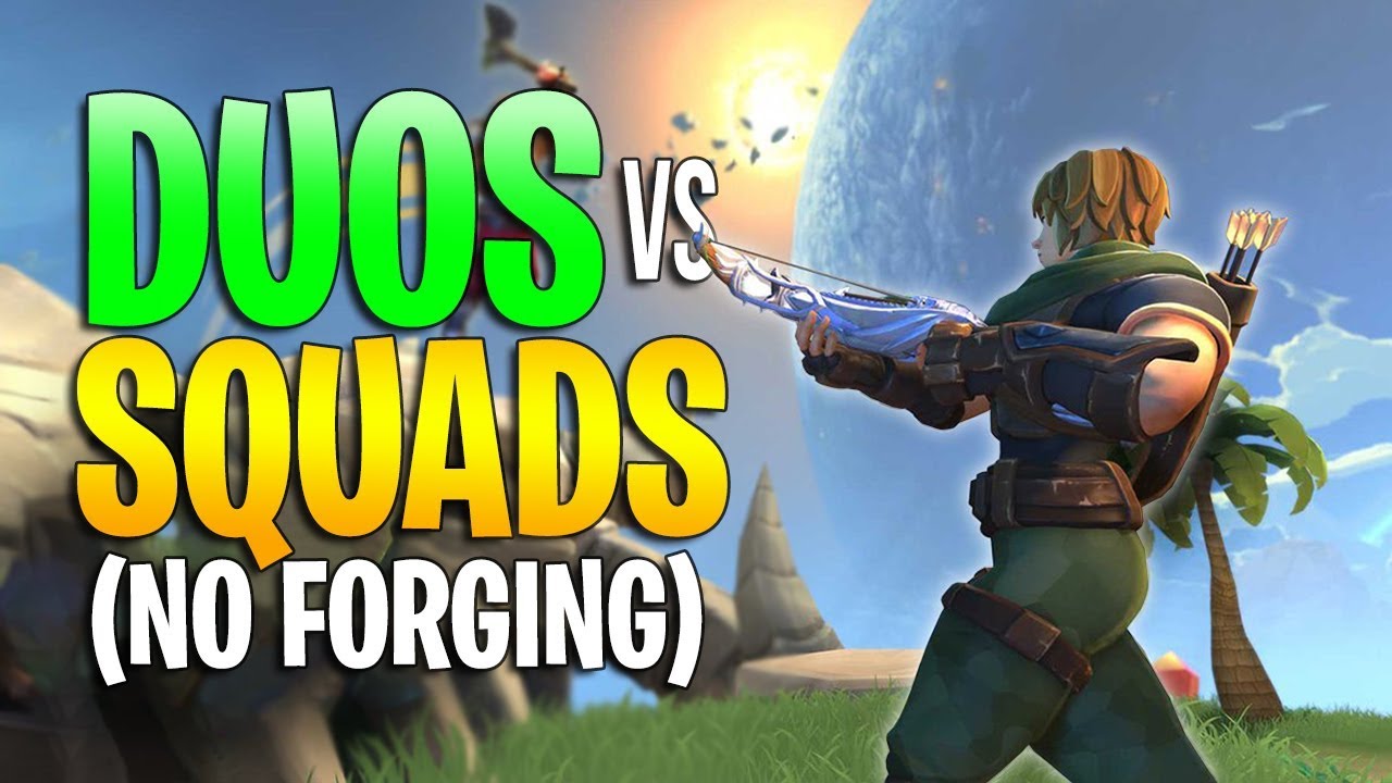 DUOS vs SQUADS + NO FORGE Challenge | Realm Royale