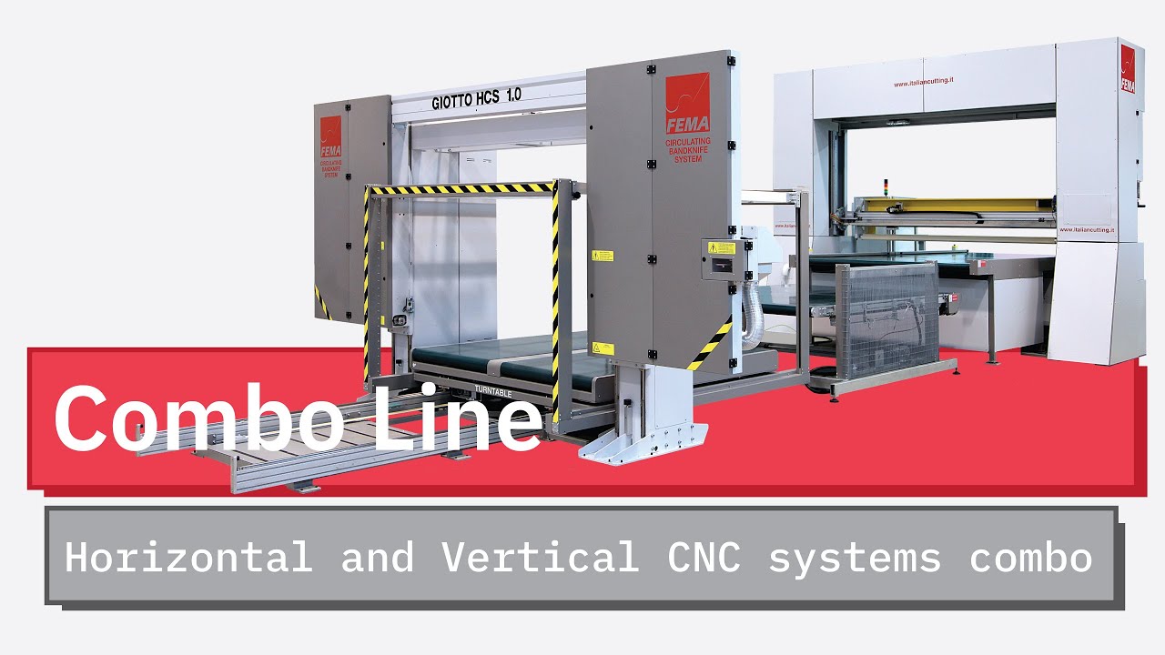 COMBO LINE - Vertical and Horizontal CNC Production Line - FEMA INDUSTRY