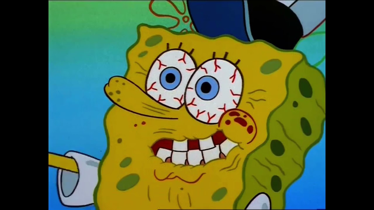 Look at that buck-toothed, corn-fed smile - Spongebob