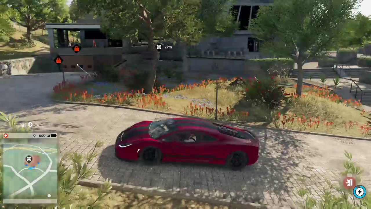 how to get in a luxery garage-watch dogs 2