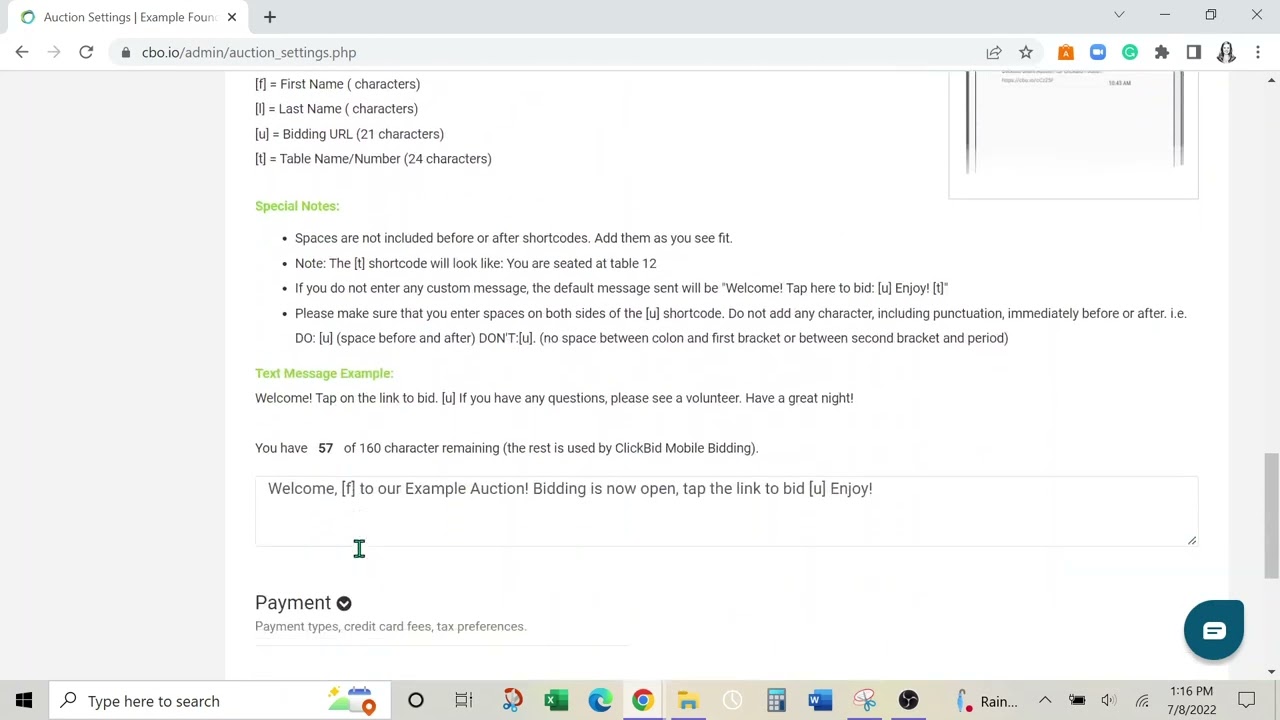 ClickBid Training Hub | Auction Settings