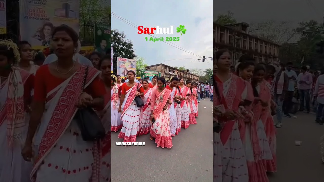 Sarhul parv |1st April sarhul puja|Sarhul puja celebration in Ranchi #ytshorts #shorts #sarhul