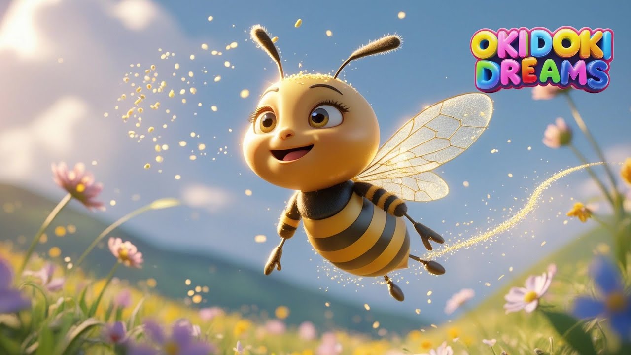 💃 Little Buzzy Bee | The Waggle Dance | Animal Dances