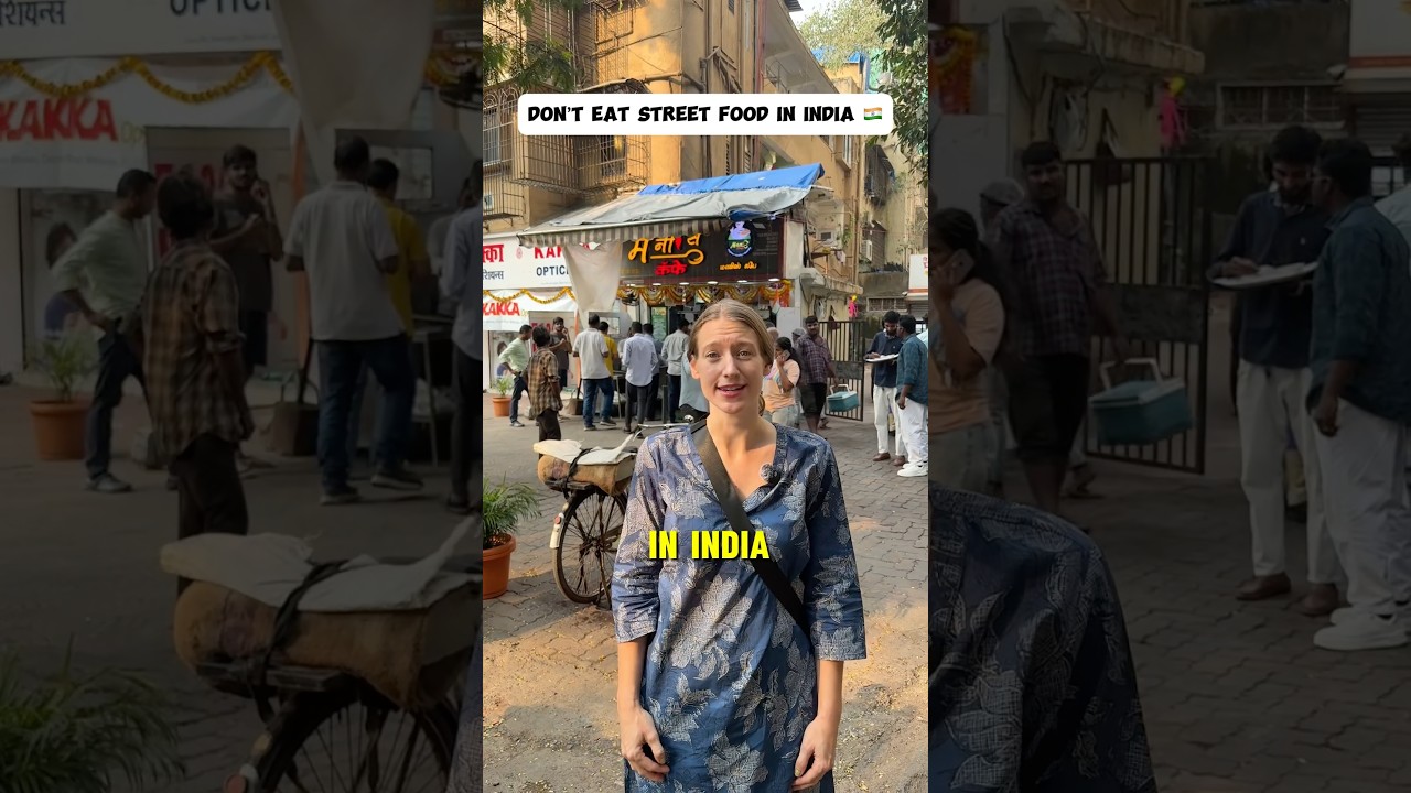 Don&rsquo;t eat street food in India 🇮🇳