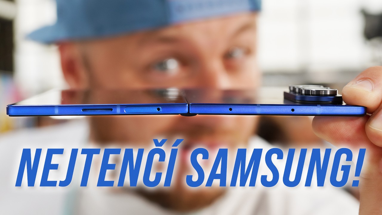 🔥 Samsung is BACK! Galaxy Fold7 & Flip7 jsou nejtenčí a nejlepší skládačky.