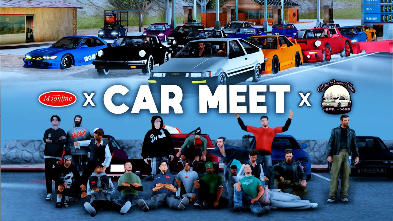 JGRP - РАМЭ ПАРА!! CARMEET CLUB JDM ВИРАЛЬНЫЙ !! - РОЛЕВАЯ ИГРА GTA SAMP