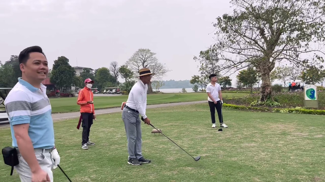 Trải nghiệm Sân Golf Đại Lải Hố 1B/ Review Dai Lai Golf Hole 1B- Hoang Golf 1976