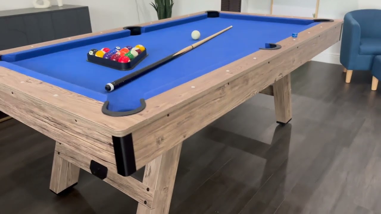 GoSports 8 ft Pool Table Review | Modern Wood Finish with Accessories
