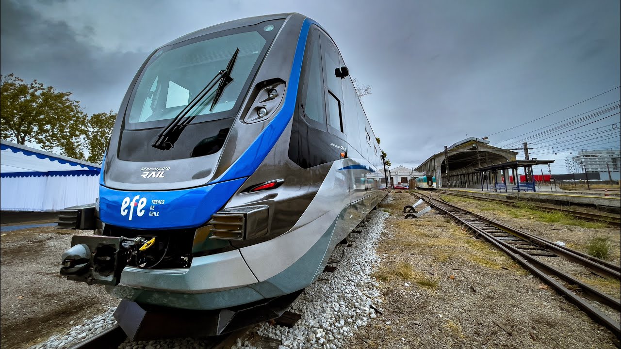Nuevos Marcopolo Rail Prosper para el Ramal Talca - Constitucion