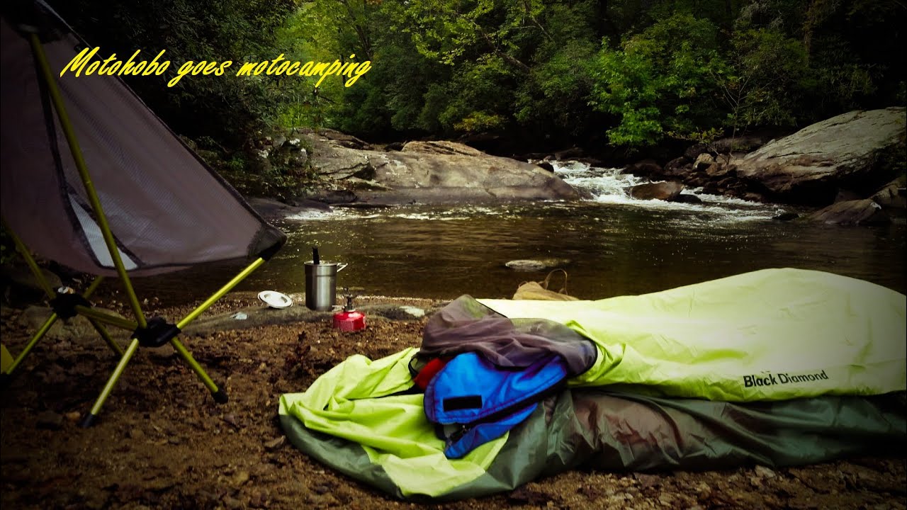 Motocamping on the Wr250r at Gorges State Park