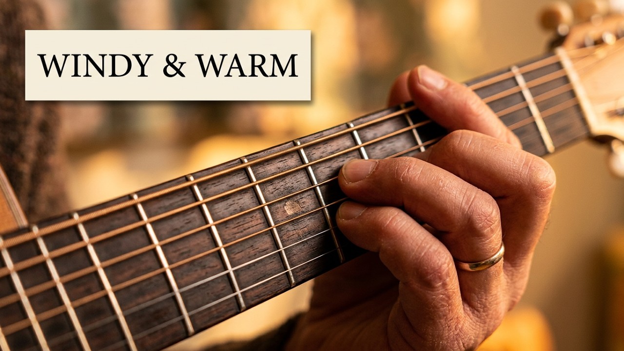 Windy And Warm ( Guitar Cover - tab  ) John D. Loudermilk