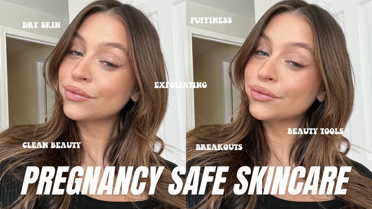 PREGNANCY SAFE CLEAN SKINCARE: for dry skin, puffiness and breakouts