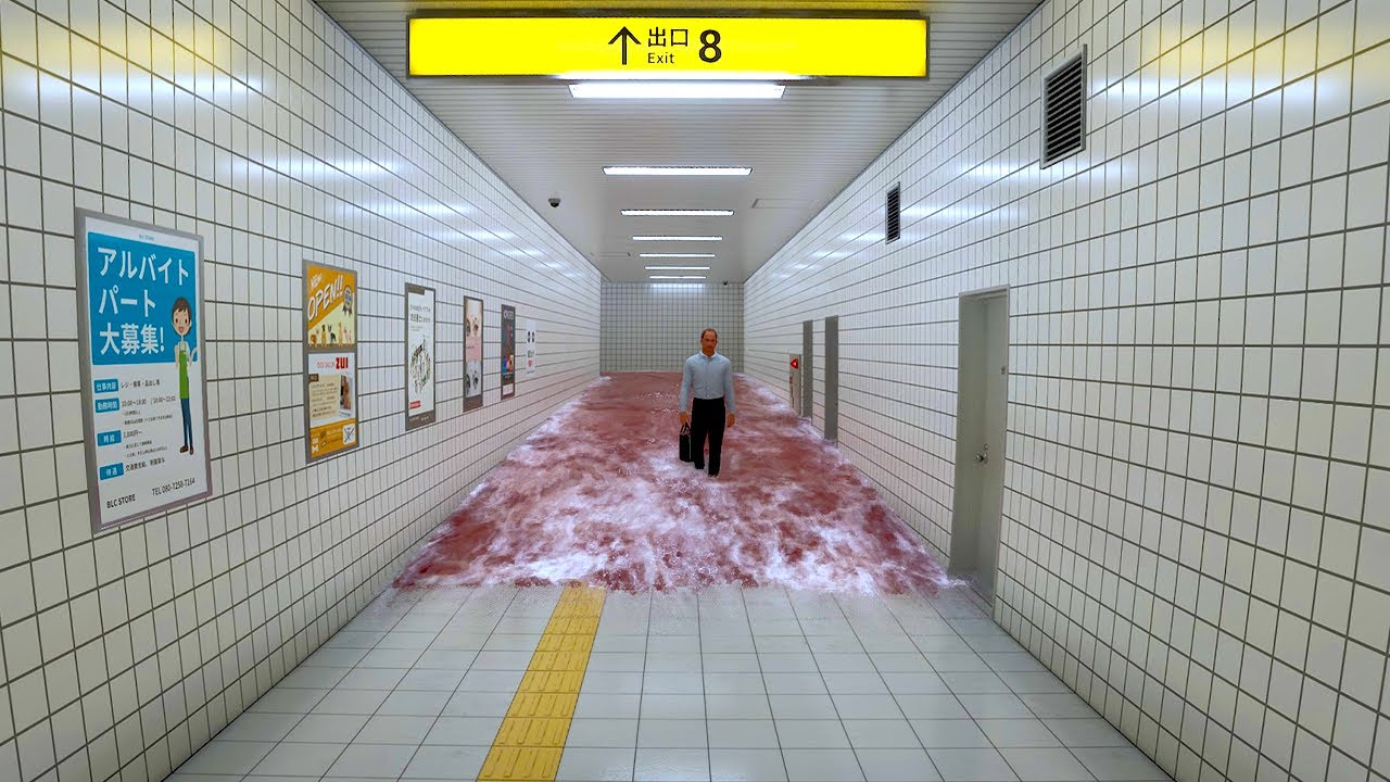 大流行中の「無限に続く地下通路で起きる異変を見つけるゲーム」【8番出口】