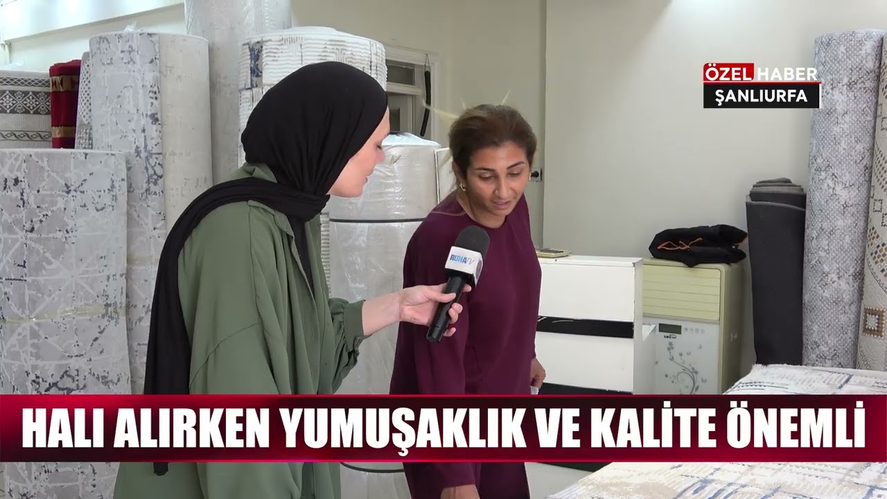 Şanlıurfa’da Halı Piyasasında Sessiz Hareketlilik