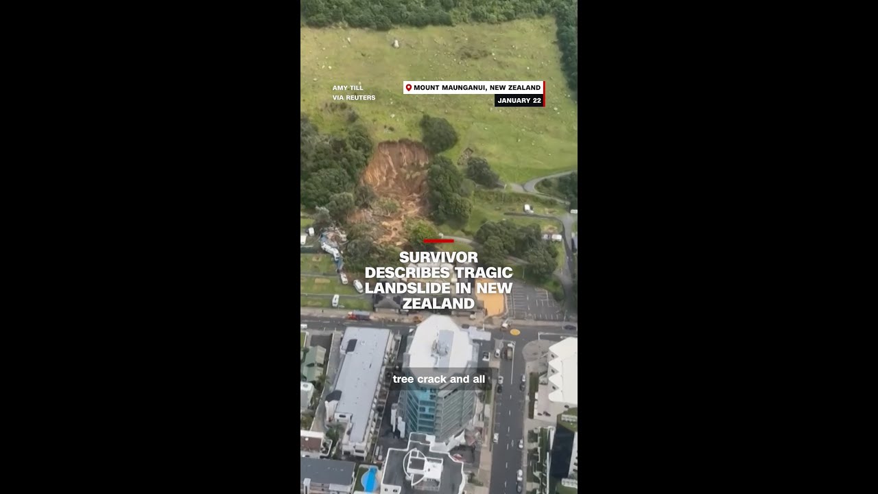 Survivor describes tragic landslide in New Zealand