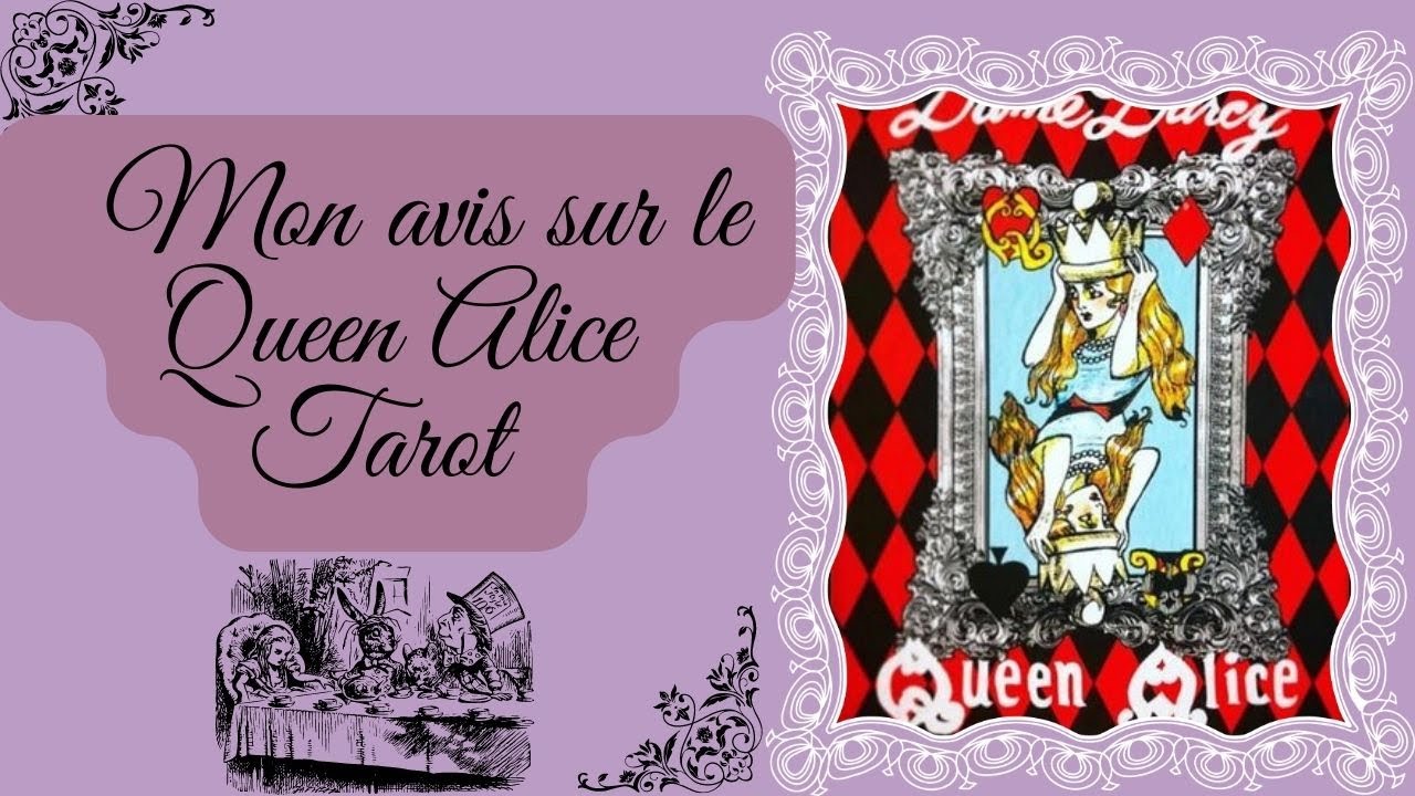 🍧🍬Mon avis sur le Queen Alice Tarot♠️♣️♥️♦️