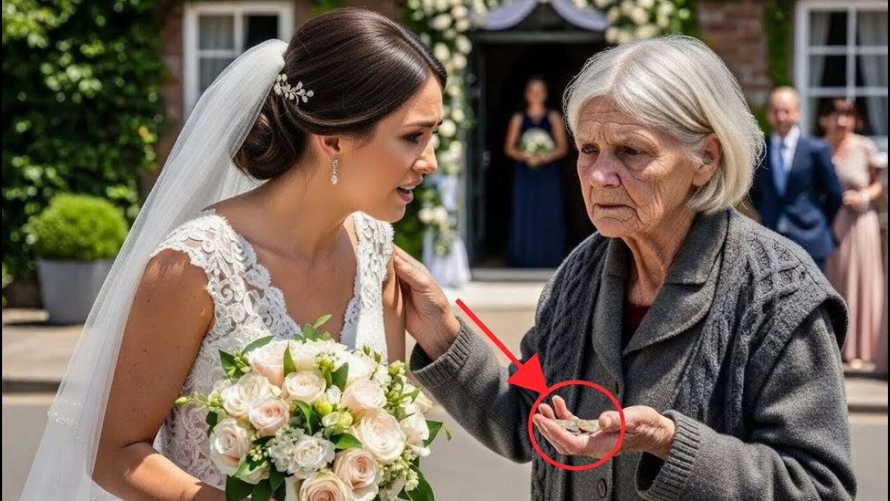 Κάθε μέρα έδινα κέρματα σε μια άστεγη ηλικιωμένη, αλλά την ημέρα του γάμου μου με σταμάτησε