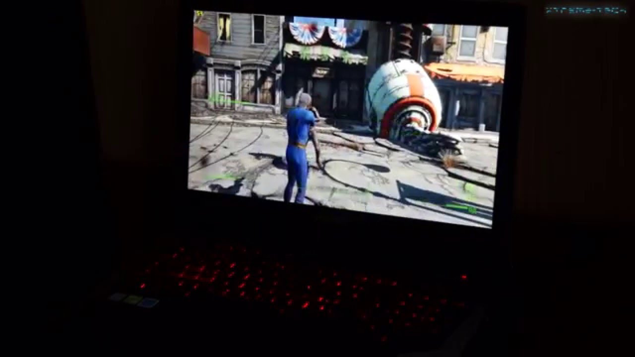 ASUS ROG G752VY Fallout 4 Gameplay FullHD 60fps