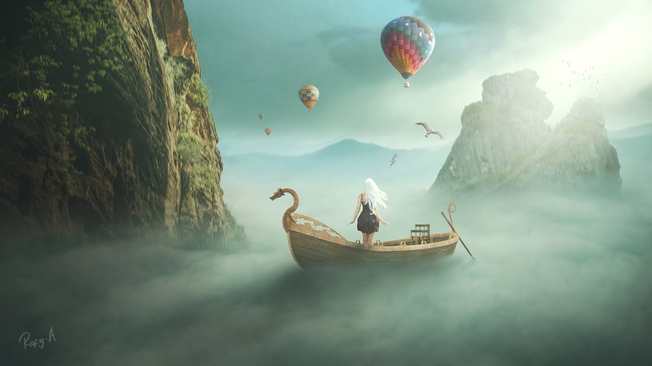 Fantasy Scenery Photoshop Manipulation Tutorial
