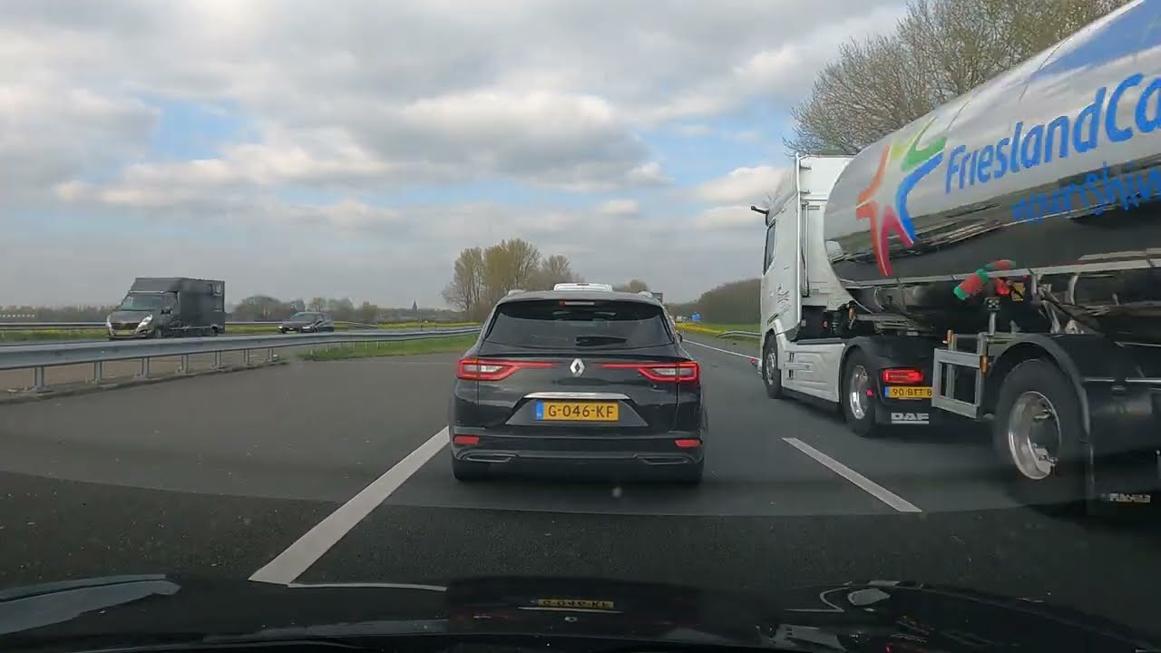 Autorit Dashcam Den Bosch naar  Zwolle [UltraHD, 4K]