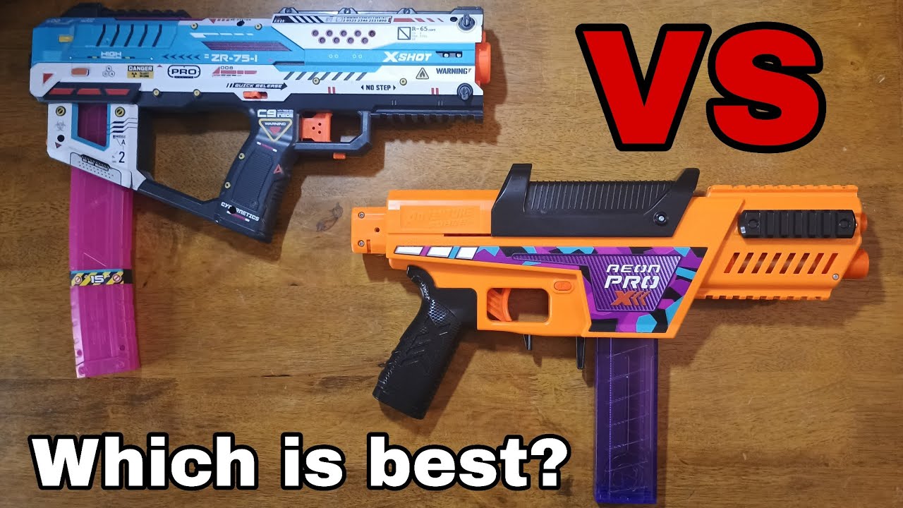 X-Shot Fury X VS Dart Zone Aeon Pro X - Which is Best?