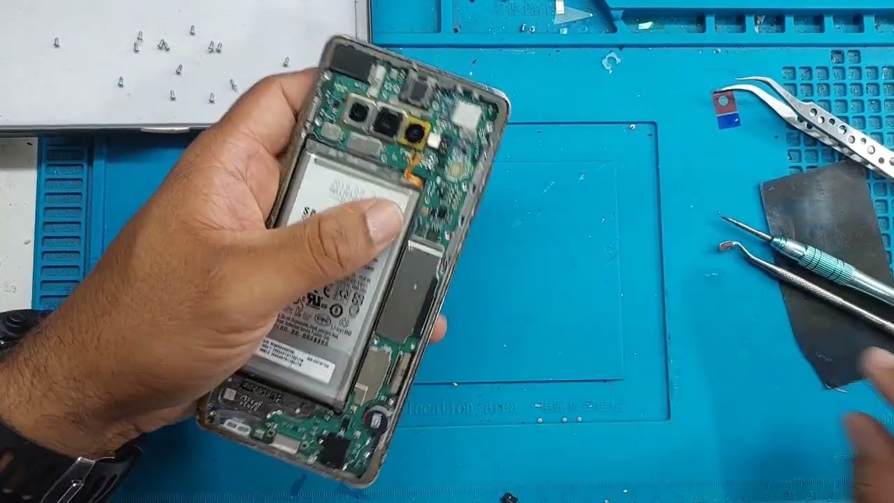 Como TROCAR A TELA COMPLETA DO SAMSUNG GALAXY S10 PLus 👆