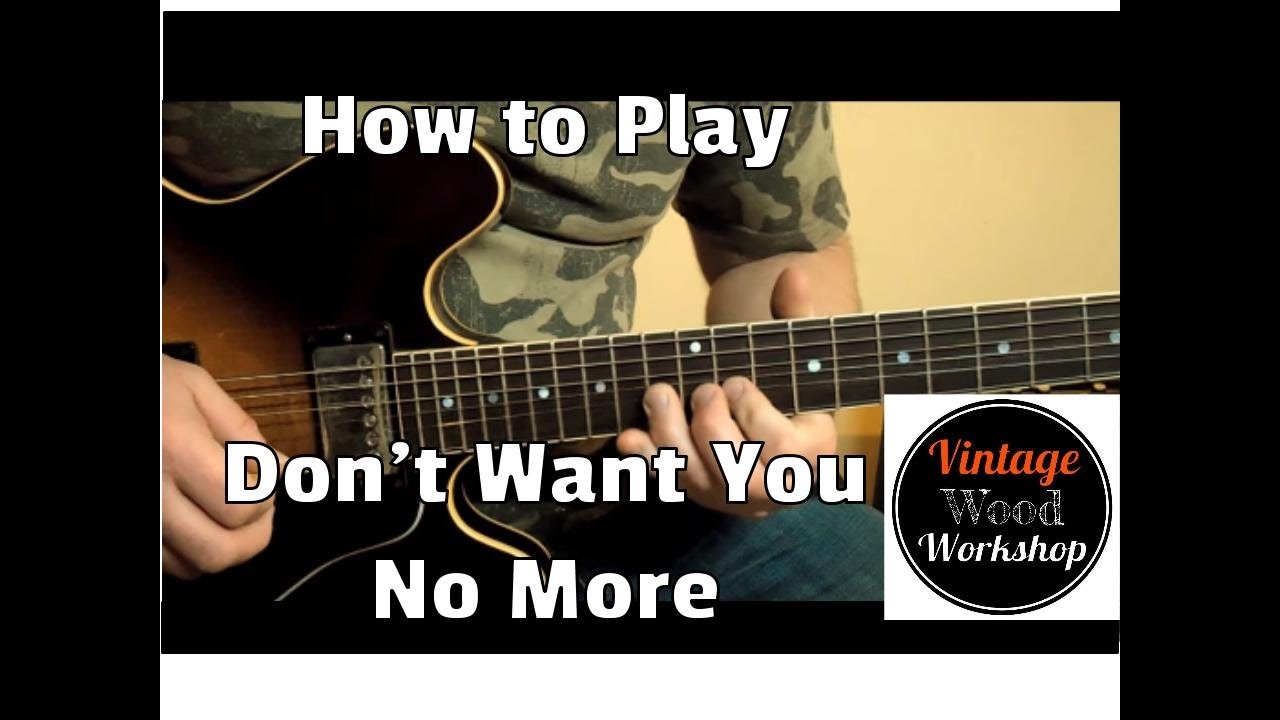 Don't Want You No More Lesson- Allman Brothers Band