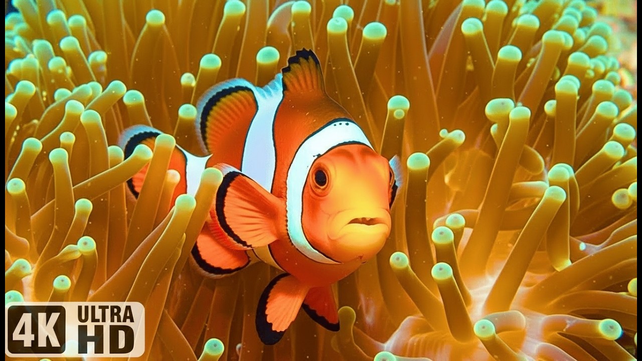 The Best 4K Aquarium - Explore the Stunning World of Sea Jellyfish & Beautiful Coral Reef Fish #2