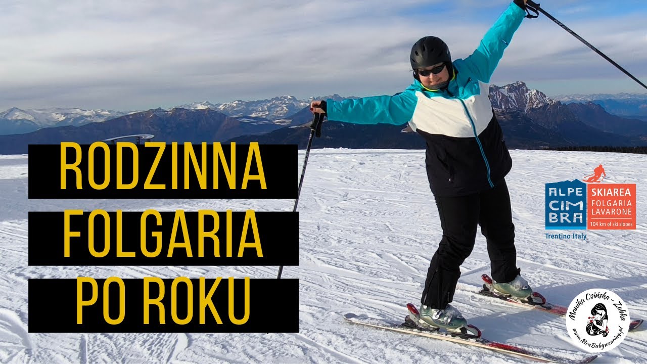 ⛷️ Folgaria Ski Area 2024 - fajne trasy dla początkujących narciarzy