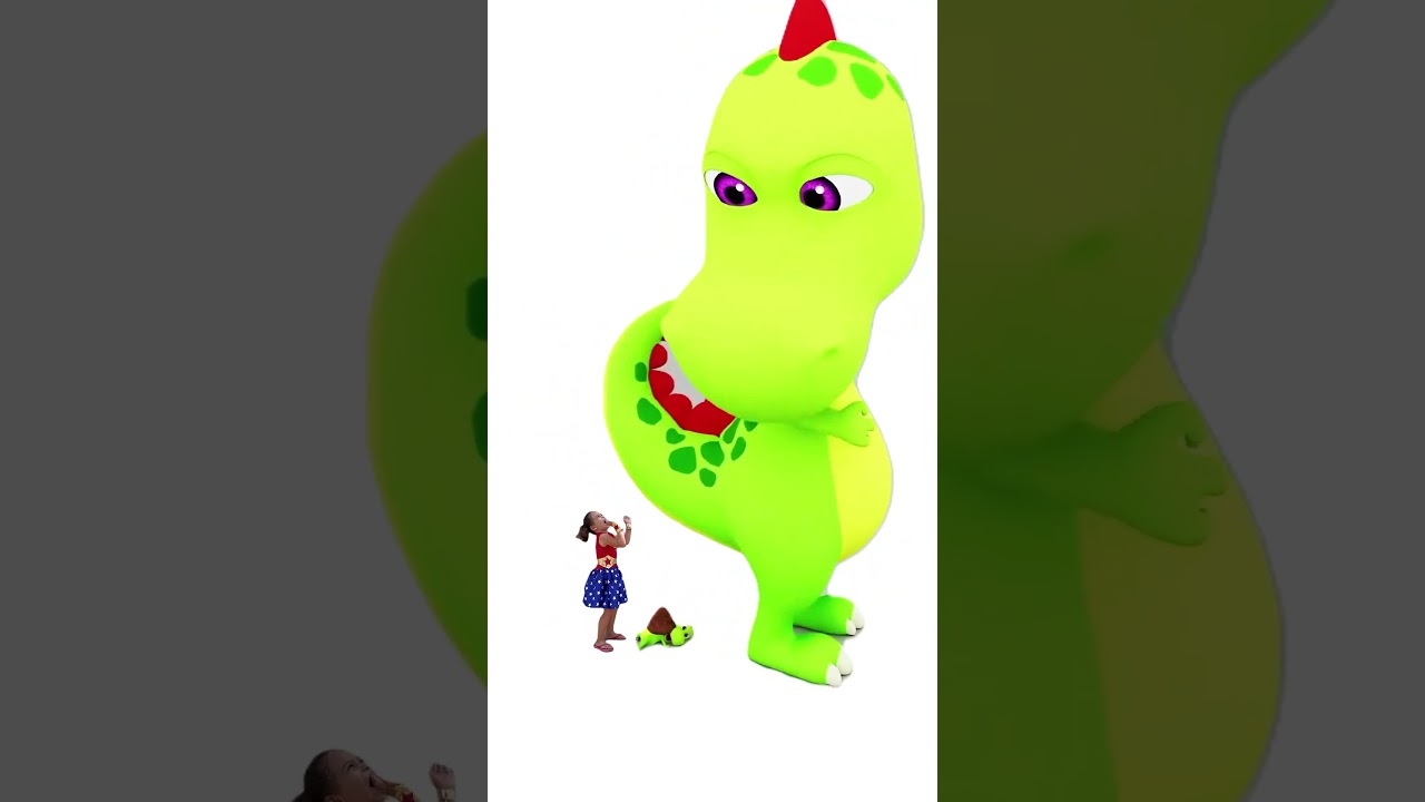 Ana Clara e o dinossauro #funny #shorts