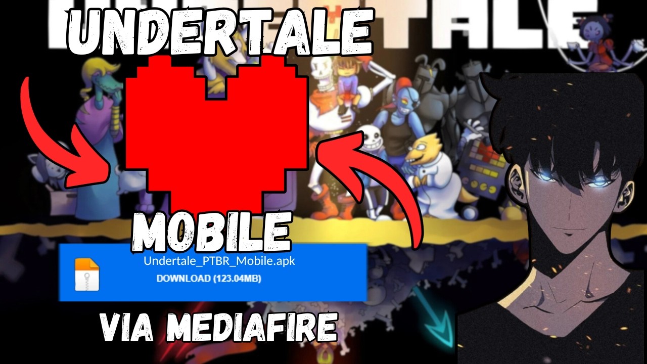 DOWNLOAD UNDERTALE MOBILE PT-BR 🎮 PORT COMPLETO COM GAMEPAD (ANDROID 2026) | JIN WOO REVIEWS