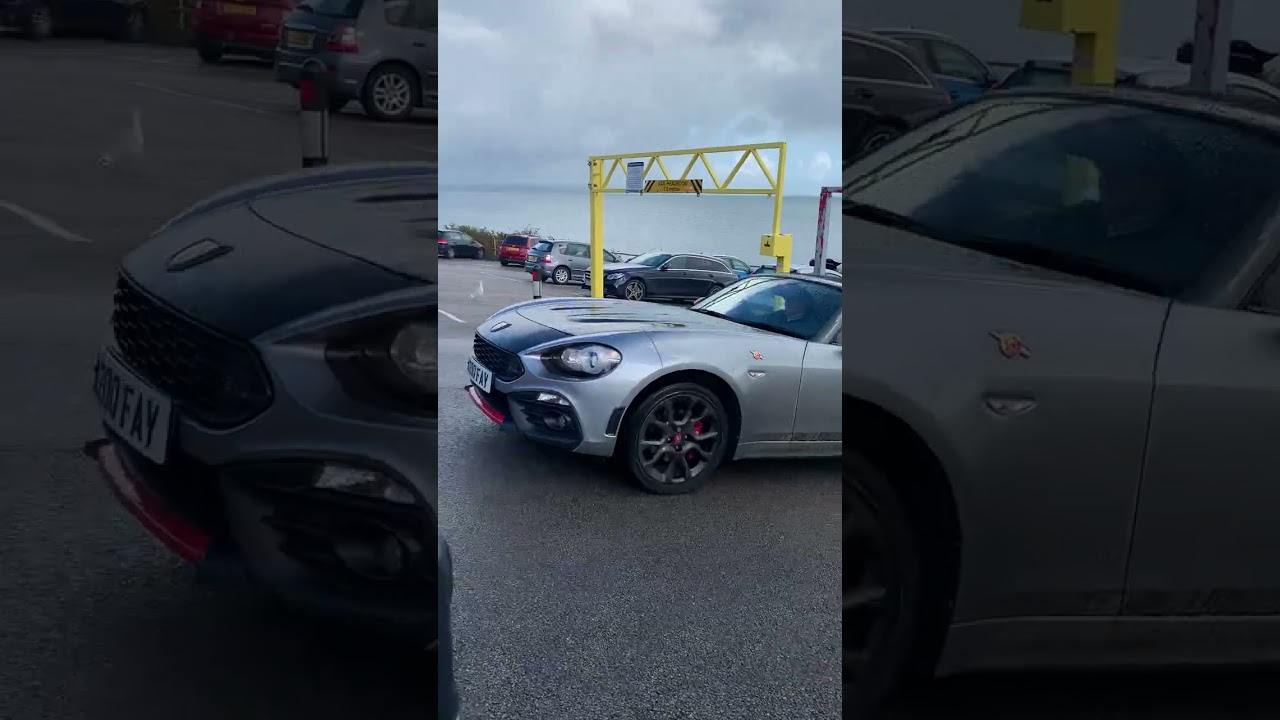 **THAT SOUND** Crazy Sounding Abarth 124 Spyder!