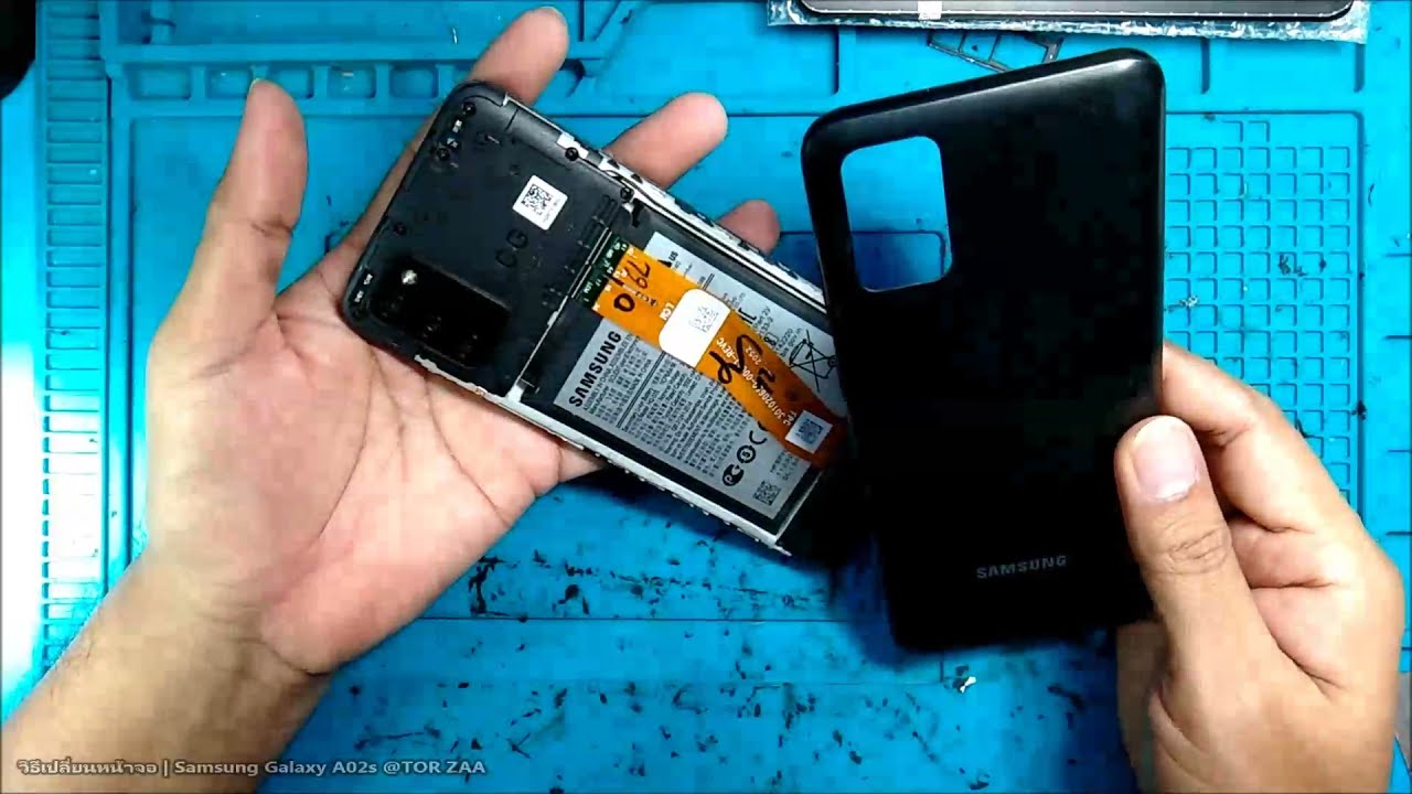 วิธีเปลี่ยนหน้าจอ | Samsung Galaxy A02s