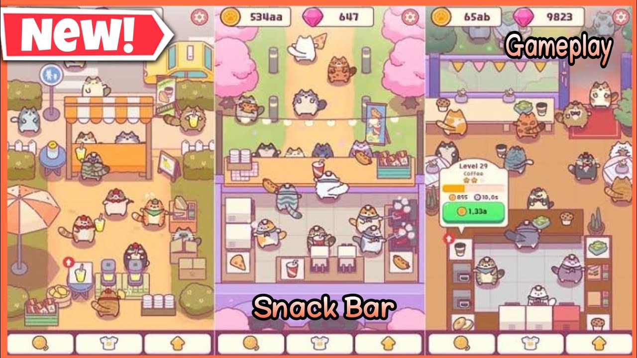 New 2023/Snack Bar /Gameplay 1 /Mobile/Fr